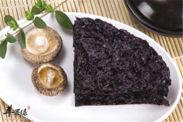 海苔紫菜长相相似 一种食物营养多