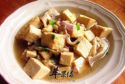 平菇炖豆腐