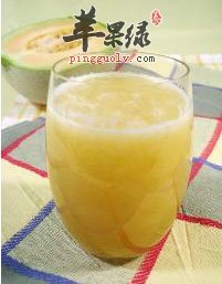 山竹哈密瓜汁