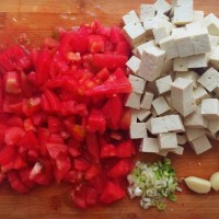 最爱番茄之1—瘦身番茄炖豆腐的做法图解3