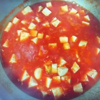 最爱番茄之1—瘦身番茄炖豆腐的做法图解7