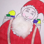教你如何画圣诞老人的简笔画教程