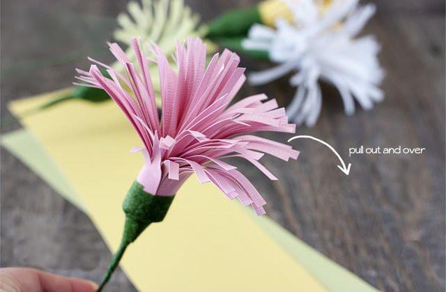 折纸花的制作方法 折纸小菊花的步骤