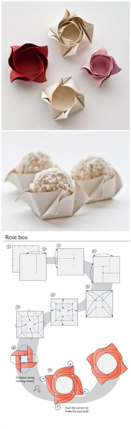 折纸收纳盒制作图解 多款实用的折纸收纳盒制作