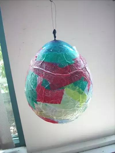 用气球手工制作简单灯笼图解教程
