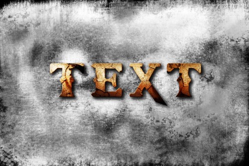 god of war text effect final 500x333 Design a God of War III Inspired Cracked Text Effect in Photoshop