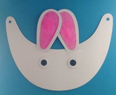 儿童可爱小白兔帽子DIY制作教程