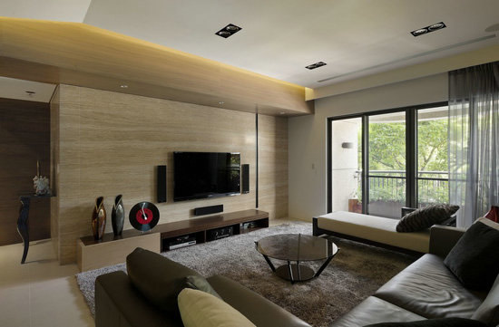 现代中式公寓超强规划案例 现代中式家装效果图欣赏