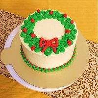 3D圣诞树蛋糕#九阳烘焙剧场#的做法图解19