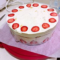 草莓芒果慕斯蛋糕——高颜值的圣诞party的做法图解6