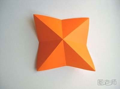 万圣节手工折纸 万圣节的南瓜折纸方法图解