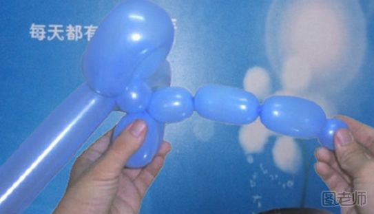 气球造型教程 大象的制作方法图解