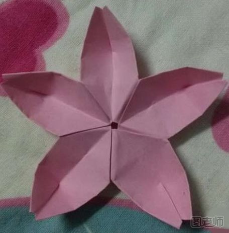 纸樱花的折法