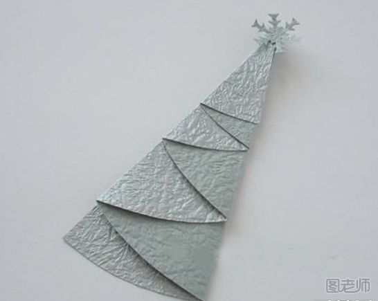 圣诞树的折法图解