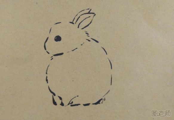 可爱的小兔子DIY手绘画教程 小兔子DIY手绘画