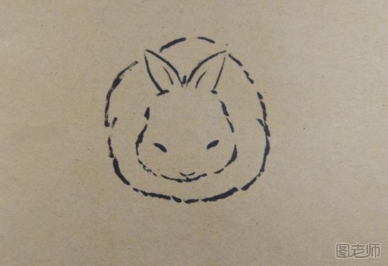 小兔子手绘画教程 小兔子手绘画的画法