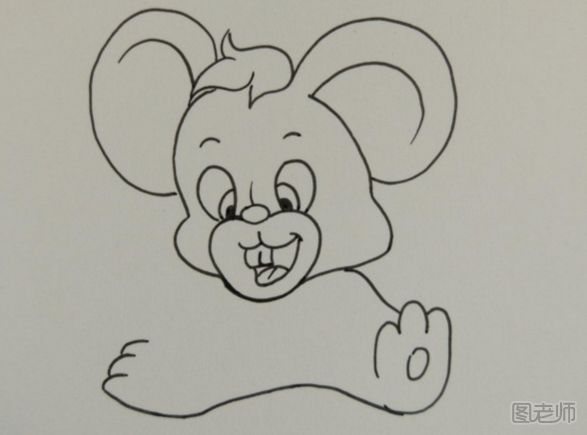 小老鼠手绘画图解教程 小老鼠手绘画的画法