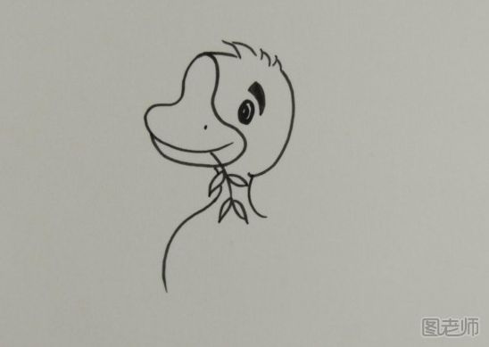 可爱的小鸭子手绘画教程 小鸭子手绘画的画法