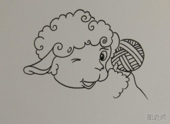 小羊创意插画的画法 小羊插画图解教程