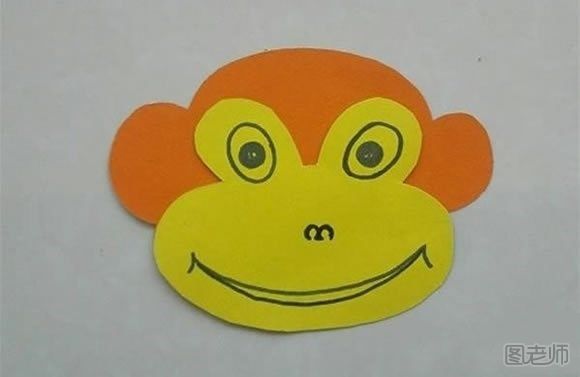 简单卡纸猴子头饰制作 幼儿猴子帽子怎么做