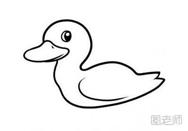 如何手绘鸭子 鸭子手绘的图文详解