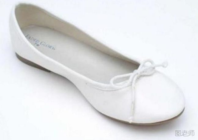 普通白鞋怎么变身超美碎花淑女鞋
