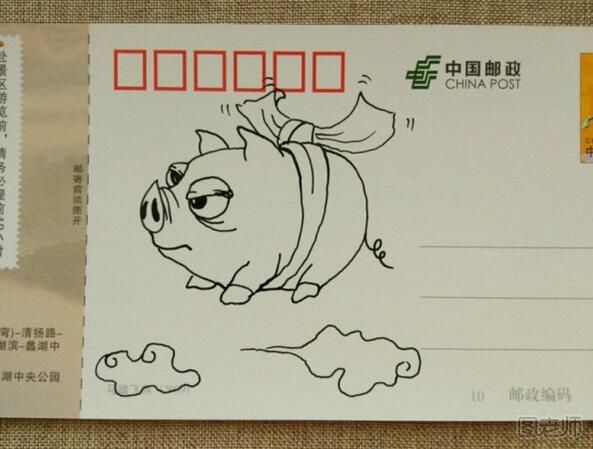 原创DIY小动物漫画：小猪