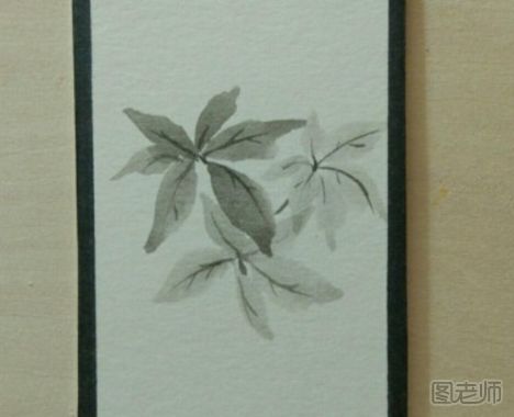 DIY手绘画：花朵手绘书签