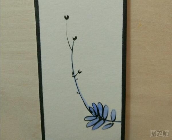 创意DIY手绘画之美丽的小花朵
