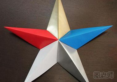怎样制作漂亮的五角星折纸