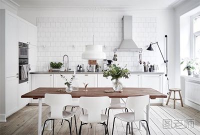 白色厨房设计总有你爱的那一款