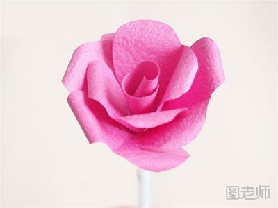 怎么折纸玫瑰 简易纸玫瑰手工制作教程