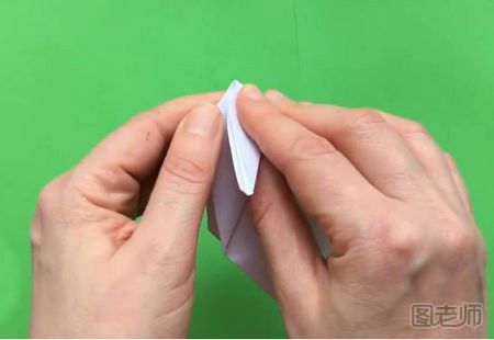 简单小白兔折纸方法 