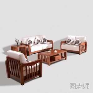 新中式现代实木家具展示
