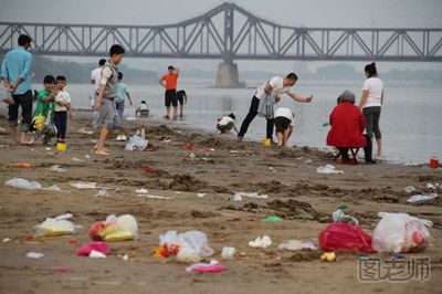 五一后济南黄河沙滩遍布垃圾 如何文明旅游