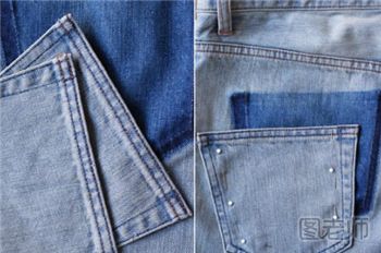 旧牛仔裤创意口袋DIY 旧牛仔裤创意口袋制作图解