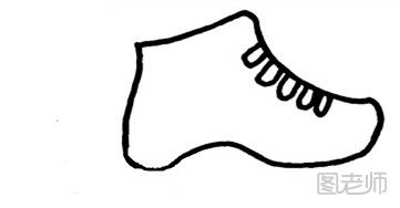 滑冰刀鞋简笔画图解教程