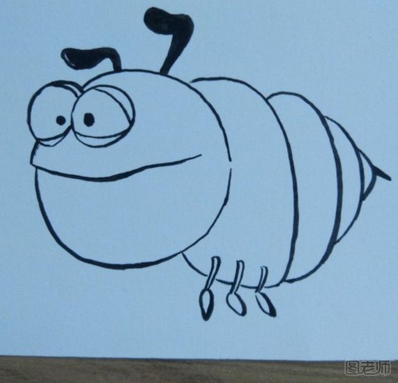 DIY手绘蜜蜂插画教程