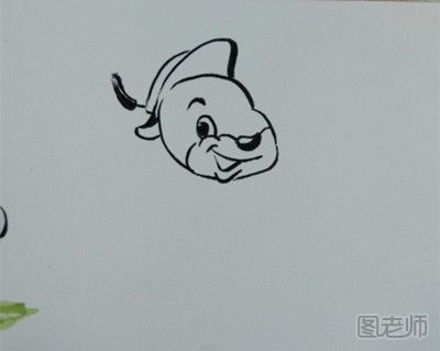 DIY手绘动物小蚱蜢水彩画