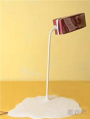 牛奶盒DIY制作创意台灯