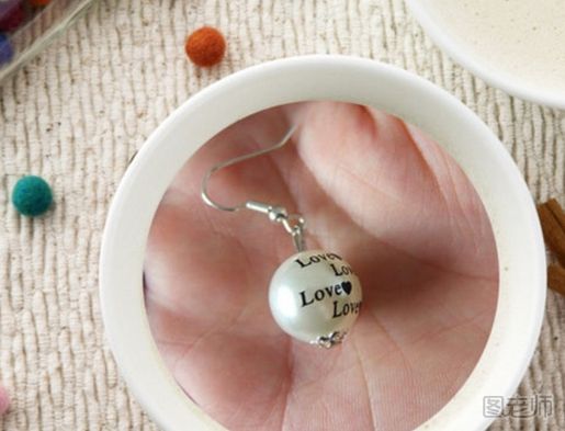DIY耳环教程 如何制作珍珠吊坠耳环