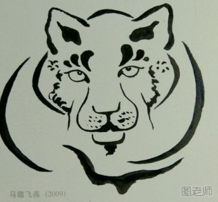 豹子的手绘明信片教程