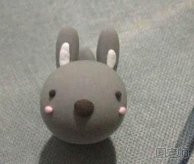 怎么用黏土做小兔子