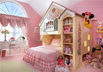 怎样设计儿童房小女孩卧室？