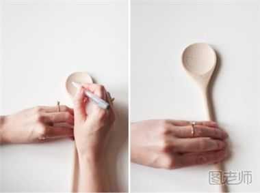 如何绘制可爱的木工DIY勺子 木工DIY勺子制作教程