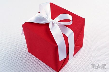 V字形礼物包装系法 包装礼物盒的方法