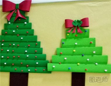 怎么用瓦楞纸制作可爱圣诞树 圣诞树手工制作