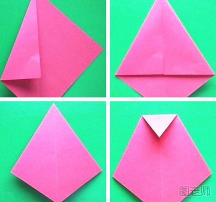 充满爱意的领带折纸怎么制作 领带折纸的图解教程