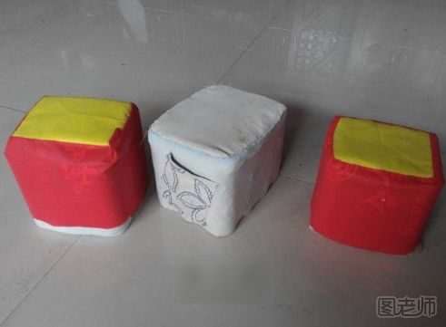 【废物利用】简单的易拉罐手工制作板凳教程