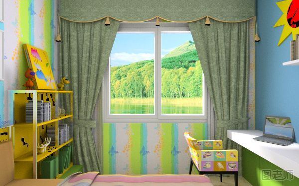 如何选购儿童房的窗帘